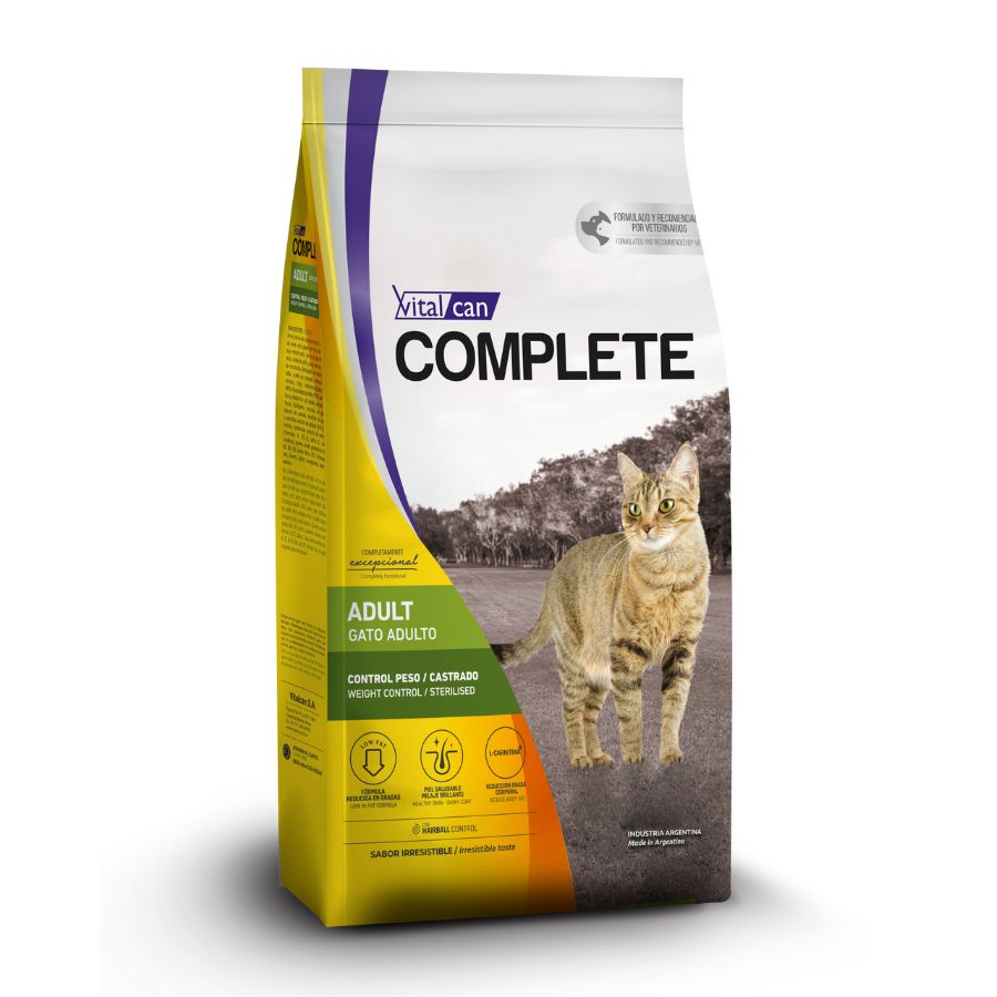 Complete control de peso y castrado alimento para gatos, , large image number null